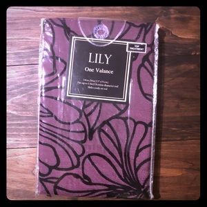 BRAND NEW Purple Valance